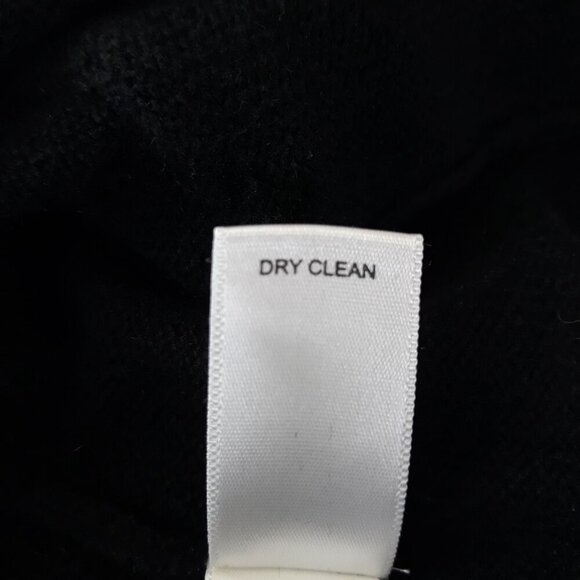 Banana Republic Black Cotton Angora Braided Lady Cardigan Sweater M - DO NOT GO - Picture 12 of 12